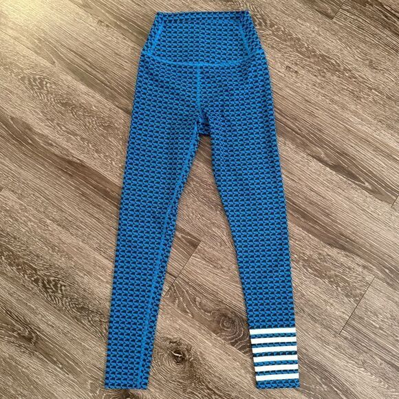 Addison Bay Everyday High Waist 7/8 Legging, Lake Geo - Picture 1 of 6